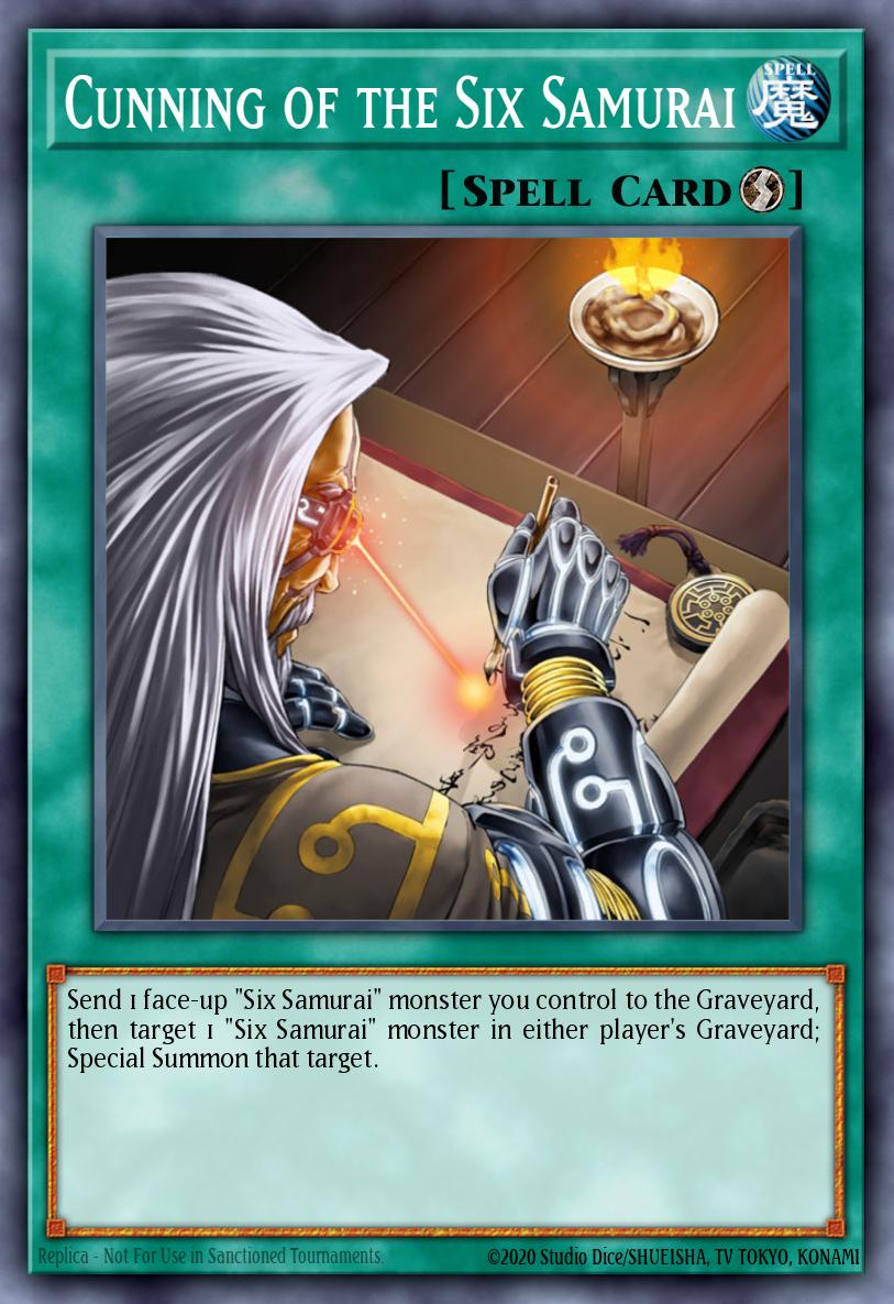 Astúcia dos Seis Samurais — Samurai Warlords Structure Deck EN027