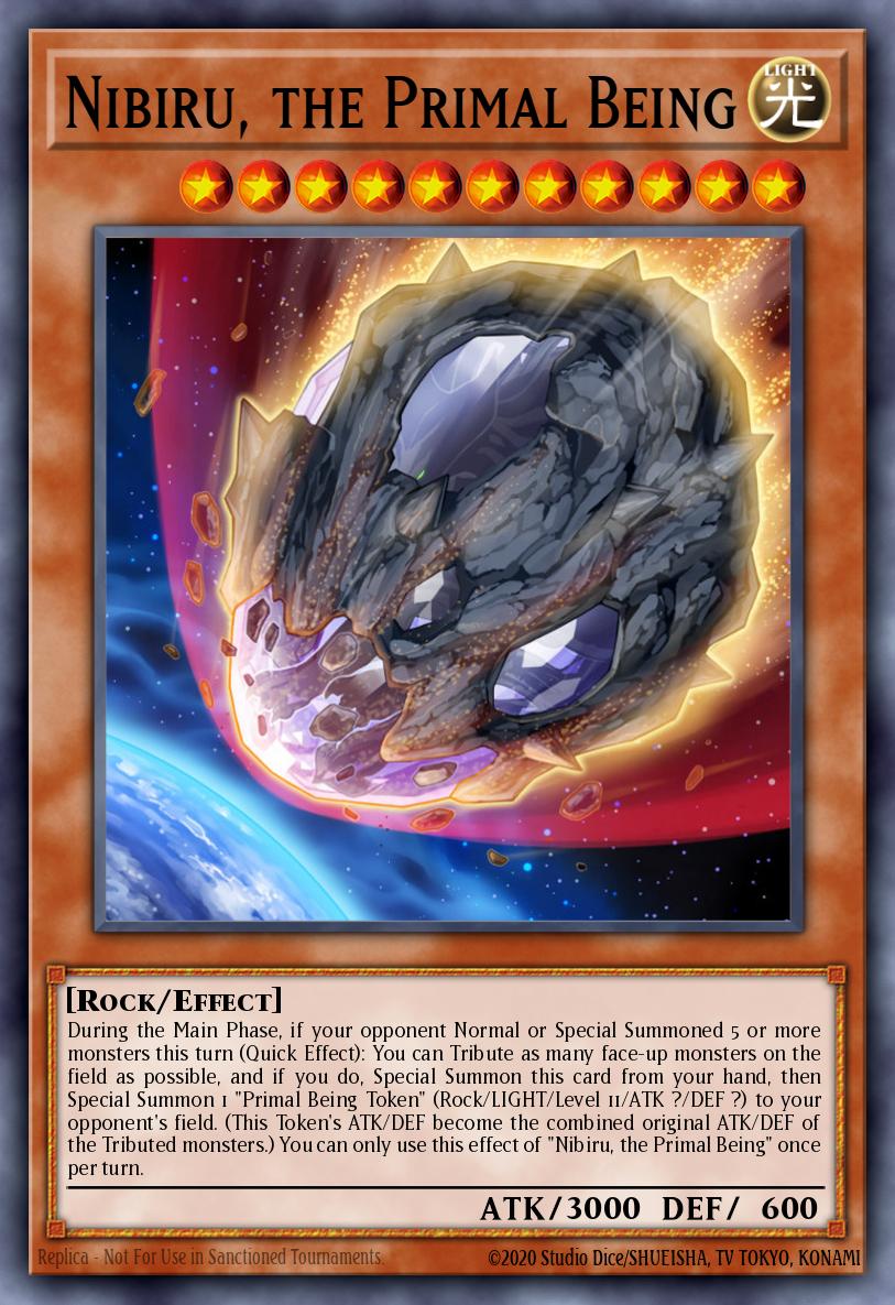 Nibiru, o Ser Primitivo — Legendary Arc-V Decks ENS10