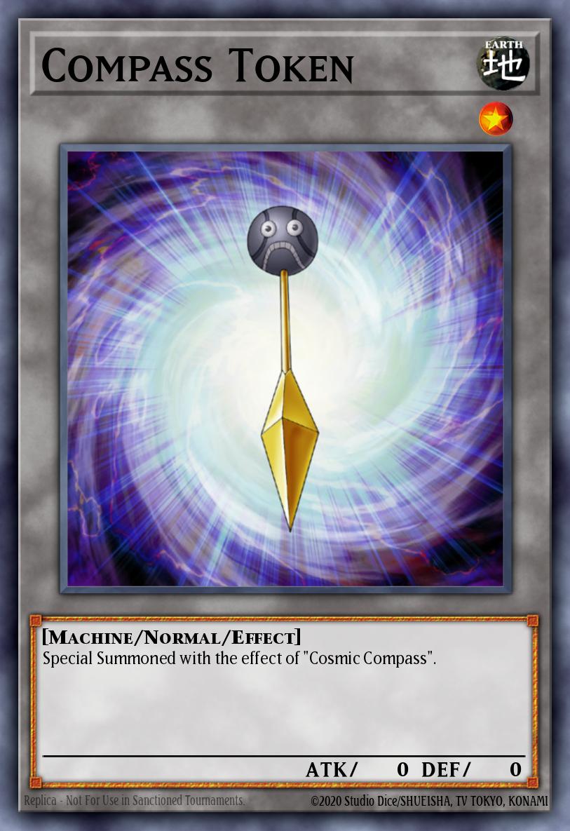 Compass Token — Sem lançamento no TCG (OCG / Master Duel) 27450401