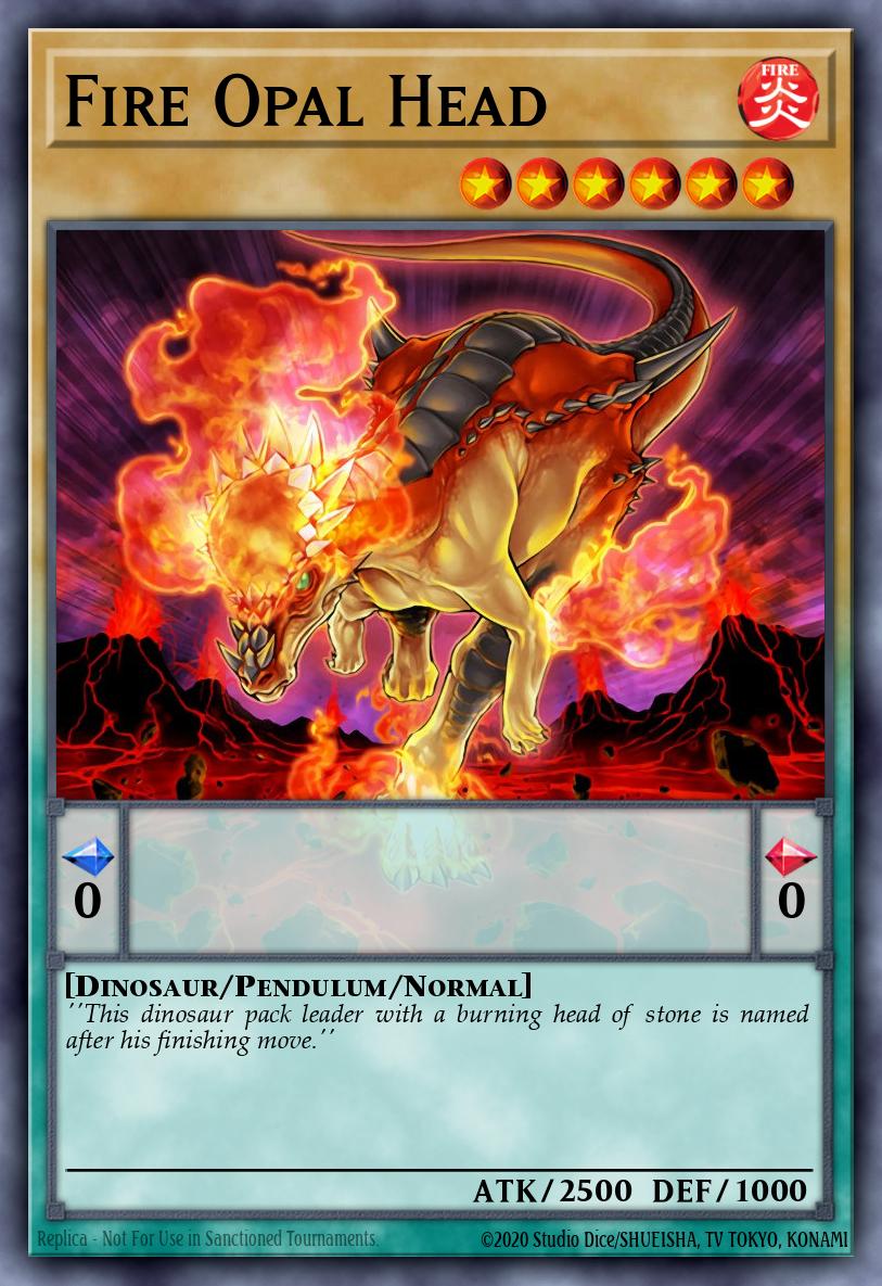 Cabeça Opala de Fogo — 25th Anniversary Tin: Dueling Heroes Mega Pack EN050