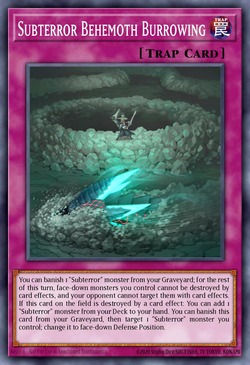 Escavação Behemoth Subterror — Invasion: Vengeance: Special Edition EN085
