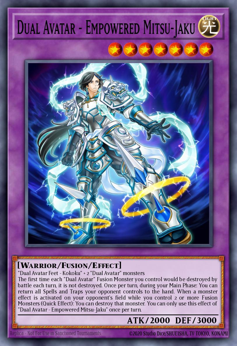 Dois Avatares - Mitsu-Jaku Edificado — Blazing Vortex Premiere! promotional card EN041
