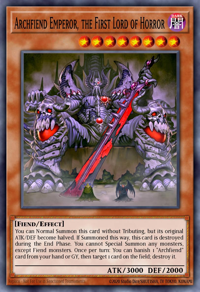 Imperador Arquidemônio, o Primeiro Senhor do Terror — 2014 Mega-Tin Mega Pack EN084