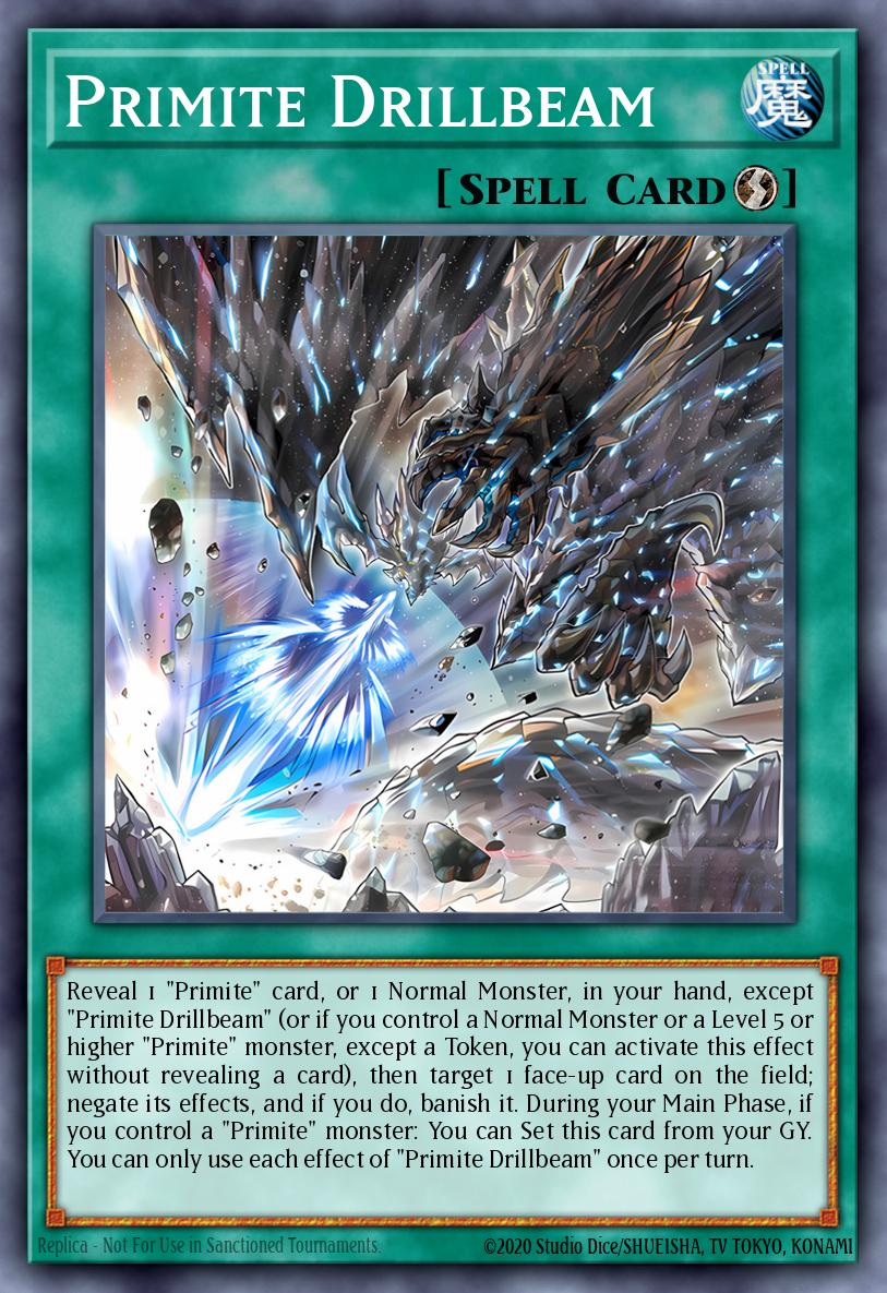 Primite Drillbeam — Legendary Arc-V Decks ENO23