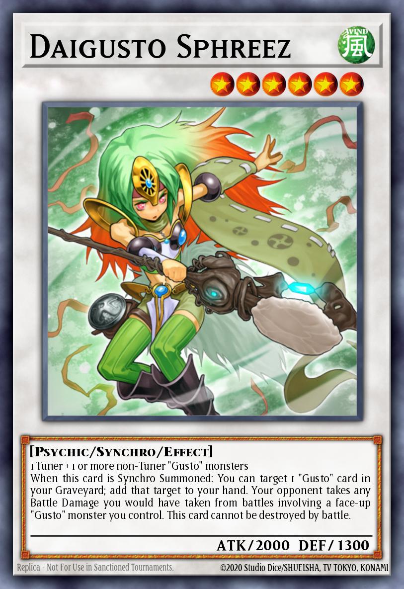Sphreez Daigusto — Duel Terminal 6b EN040
