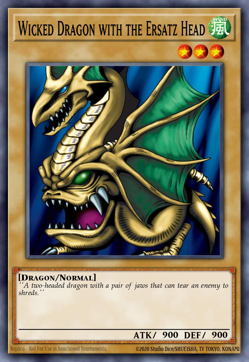 Dragão Maléfico com a Cabeça de Ersatz — Sem lançamento no TCG (OCG / Master Duel) 2957055