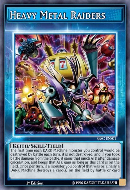 Heavy Metal Raiders (Skill Card) — Speed Duel: Scars of Battle ENS01