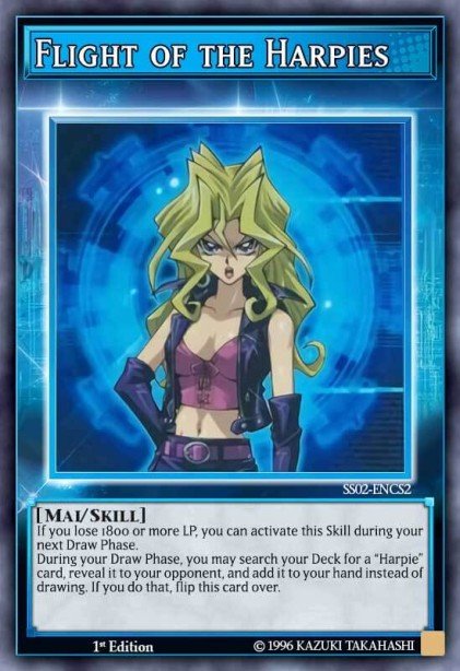 Voo das Harpias — Speed Duel Starter Decks: Duelists of Tomorrow ENCS2
