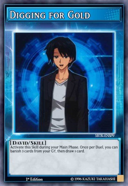 Digging for Gold — Speed Duel: Battle City Box ENS20