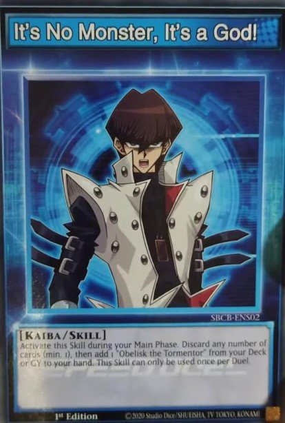 It's No Monster, It's a God! — Speed Duel: Battle City Box ENS02
