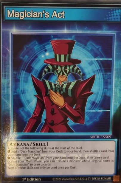 Magician's Act — Speed Duel: Battle City Box ENS09