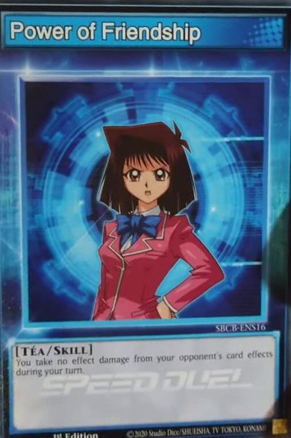 Power of Friendship — Speed Duel: Battle City Box ENS16
