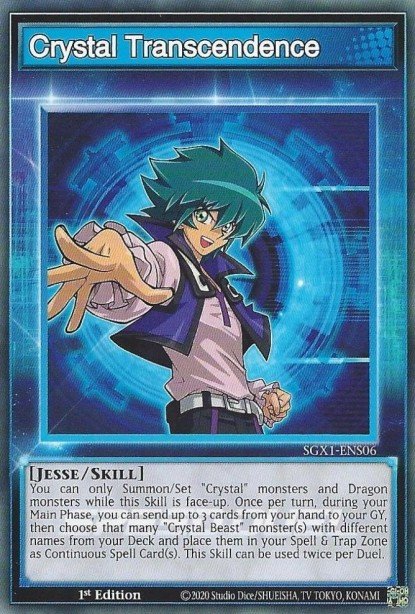 Crystal Transcendence — Speed Duel GX: Duel Academy Box ENS06