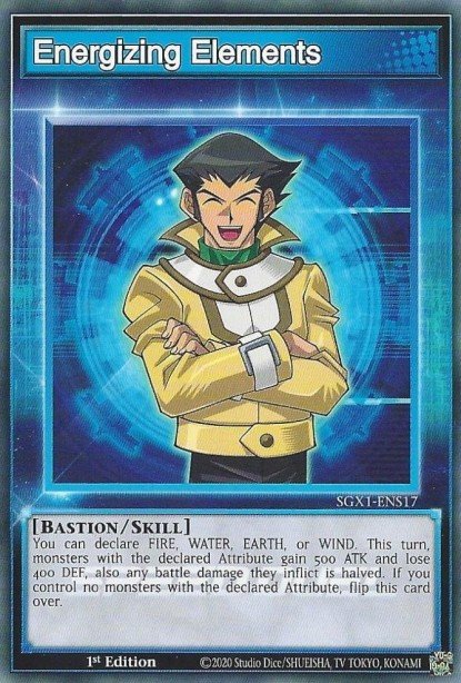 Energizing Elements — Speed Duel GX: Duel Academy Box ENS17