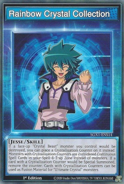 Rainbow Crystal Collection — Speed Duel GX: Duel Academy Box ENS14