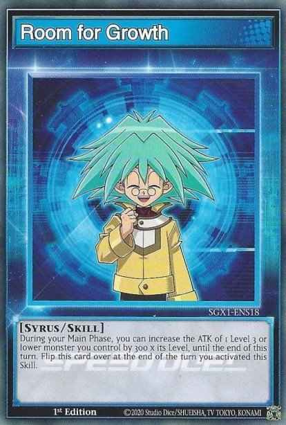 Room for Growth — Speed Duel GX: Duel Academy Box ENS18