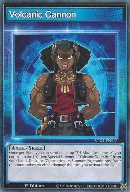 Volcanic Cannon — Speed Duel GX: Duel Academy Box ENS16