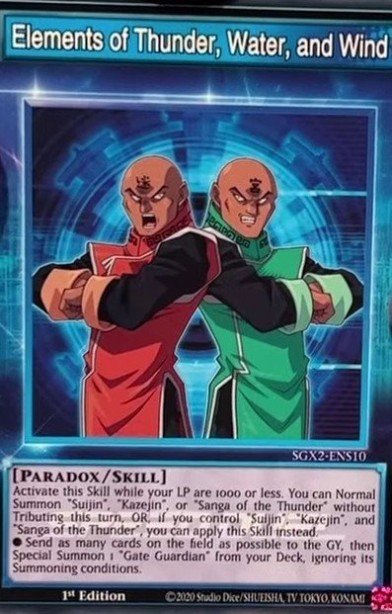 Elements of Thunder, Water, and Wind — Speed Duel GX: Midterm Paradox ENS10