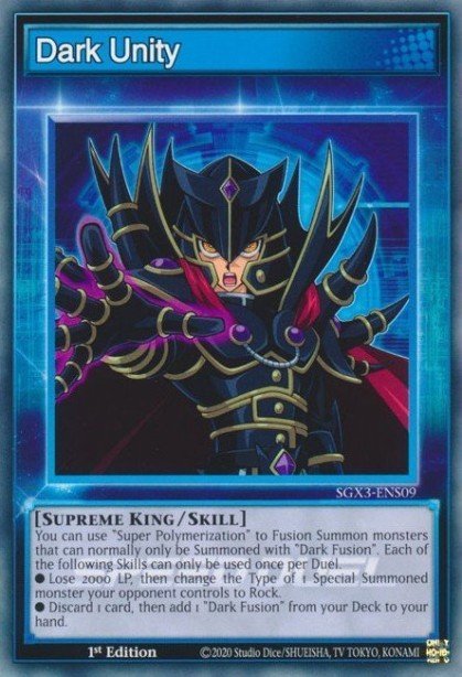 Dark Unity — Speed Duel GX: Duelists of Shadows ENS09