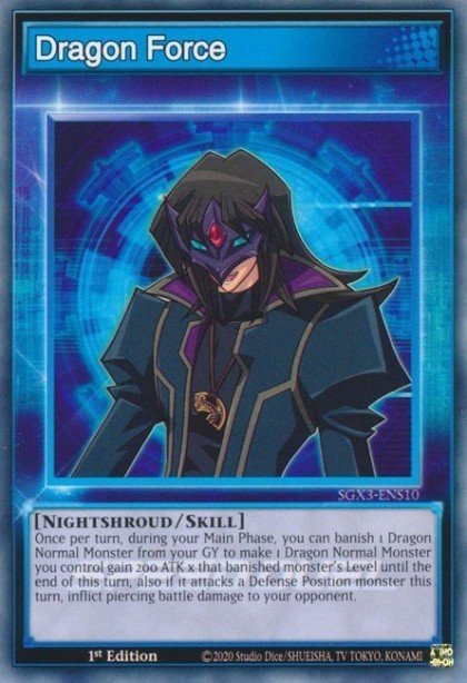 Dragon Force — Speed Duel GX: Duelists of Shadows ENS10