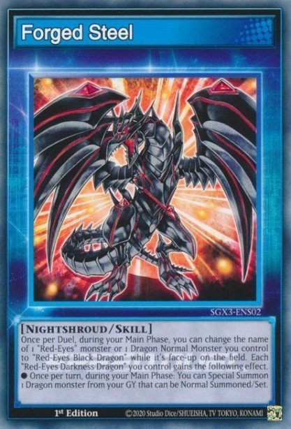 Forged Steel — Speed Duel GX: Duelists of Shadows ENS02