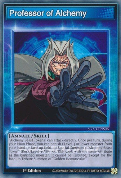 Professor of Alchemy — Speed Duel GX: Duelists of Shadows ENS06