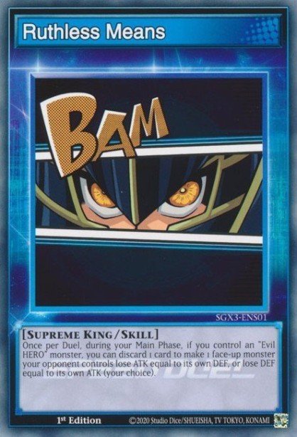 Ruthless Means — Speed Duel GX: Duelists of Shadows ENS01