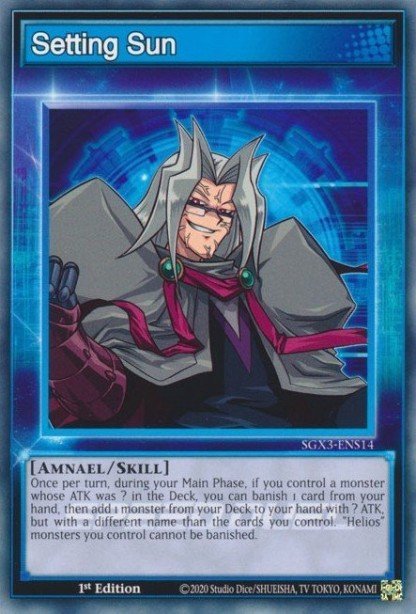 Setting Sun — Speed Duel GX: Duelists of Shadows ENS14