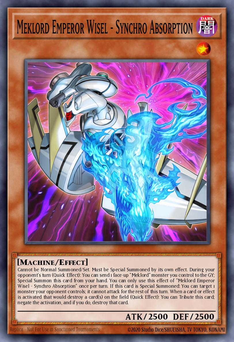 Senhormek Imperador Wisel - Absorção Sincro — Legendary Duelists: Rage of Ra EN017