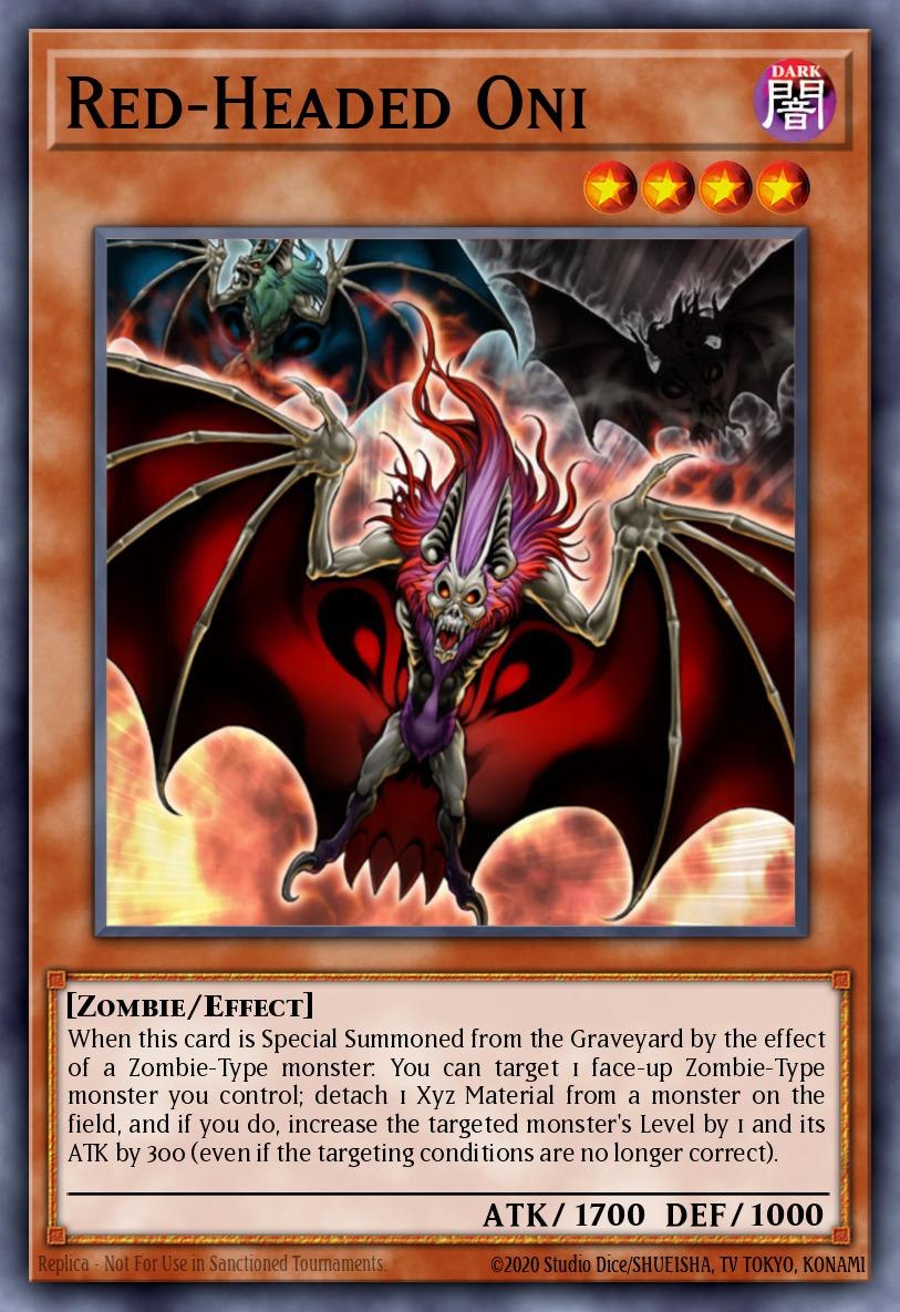 Red-Headed Oni — Galactic Overlord Sneak Peek Participation Card EN038