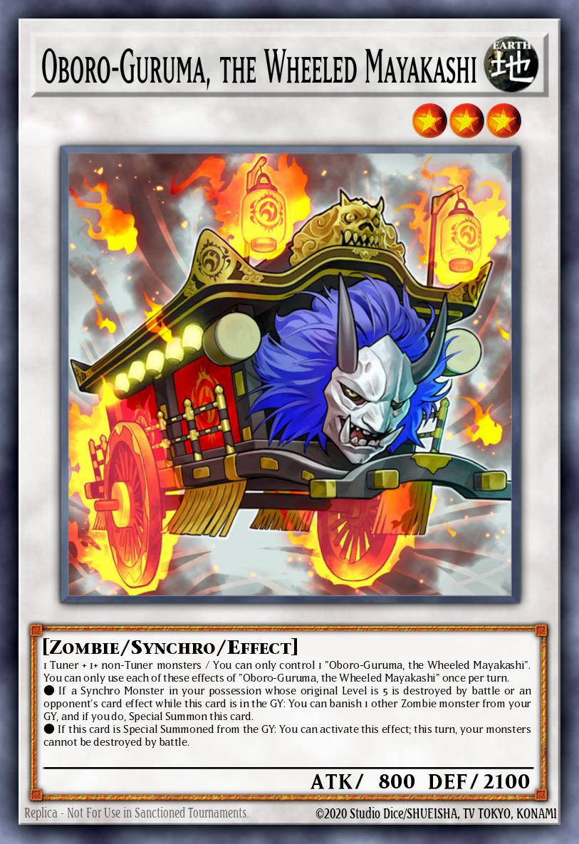 Oboro-Guruma, o Mayakashi com Rodas — Hidden Summoners EN032