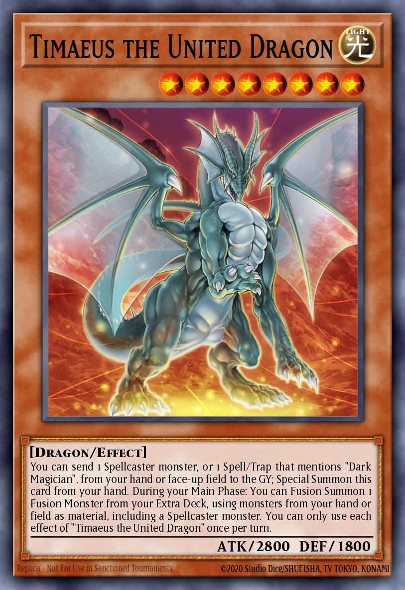Timaeus, o Dragão Unido — 25th Anniversary Tin: Dueling Heroes Mega Pack EN003