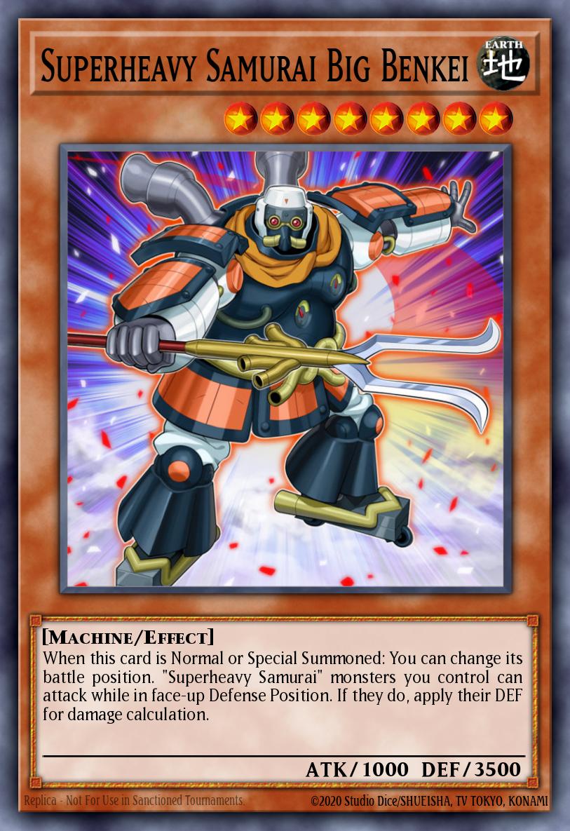 Samurai Superpesado Grande Benkei — 2015 Mega-Tin Mega Pack EN069