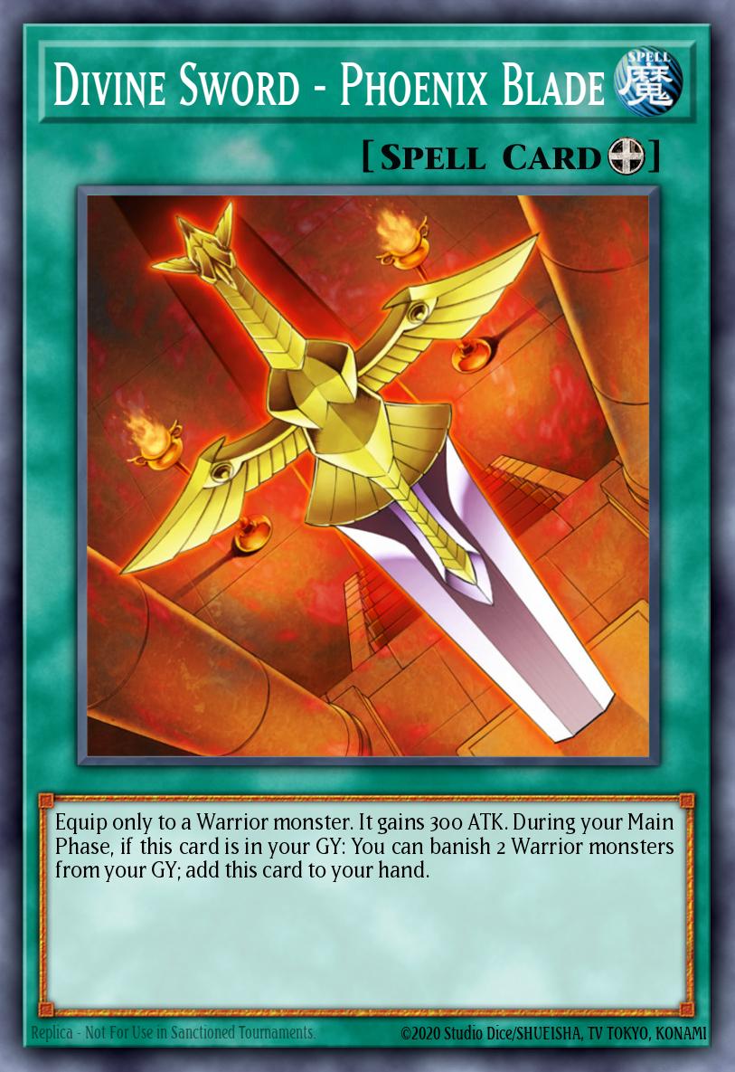 Lâmina de Phoenix - Espada Divina — Warriors' Strike Structure Deck EN027
