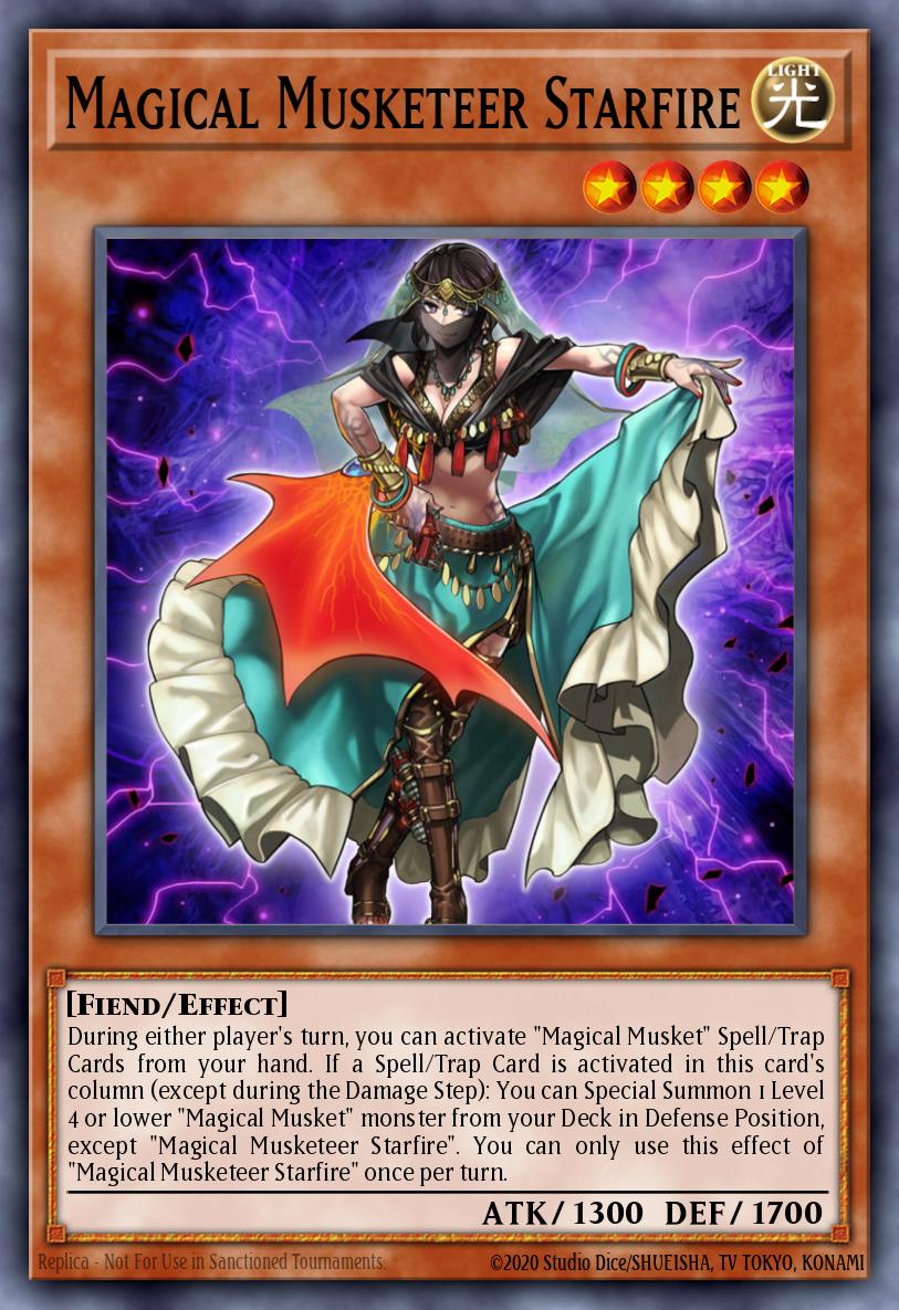 Mágica Mosqueteira Starfire — Duel Overload EN072