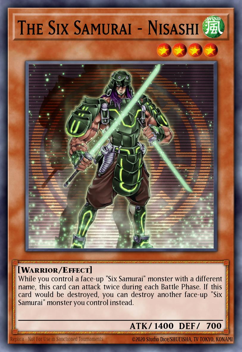 Os Seis Samurais - Nisashi — Samurai Warlords Structure Deck EN005