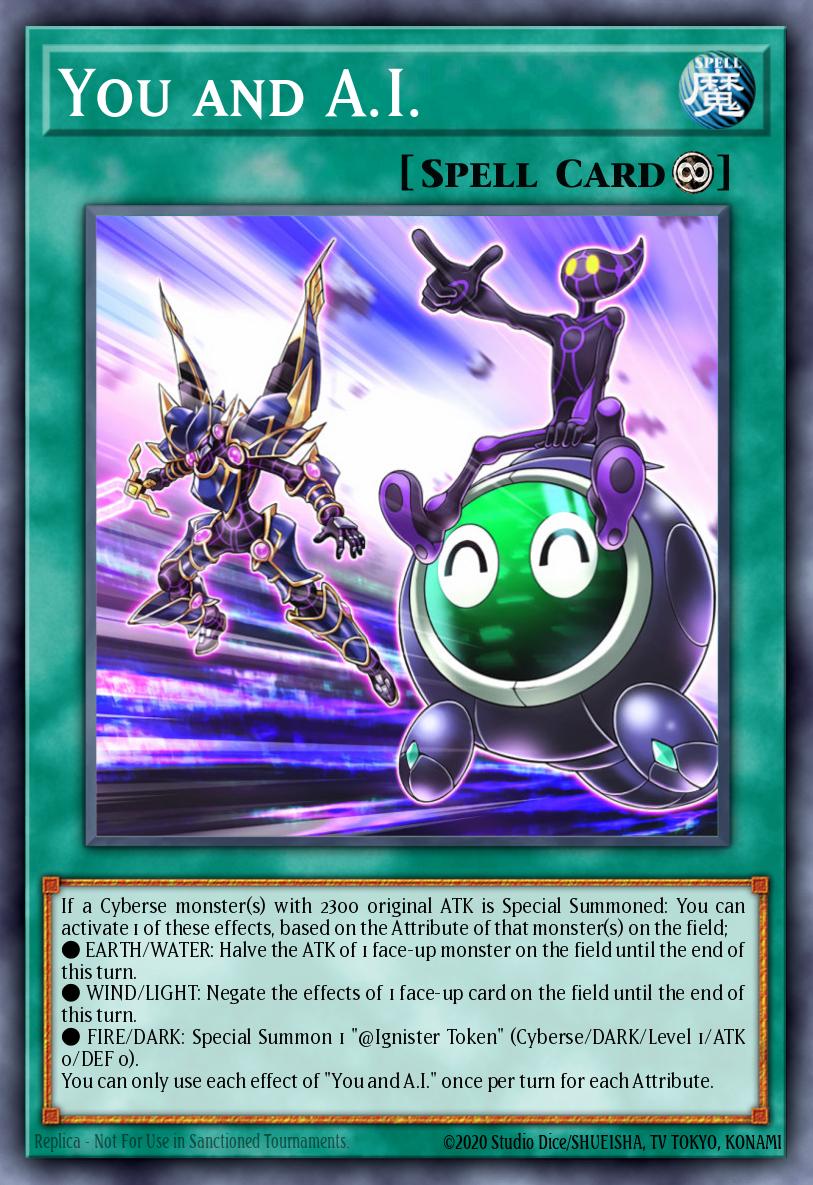 I.A. e Você — Lightning Overdrive Premiere! promotional card EN061