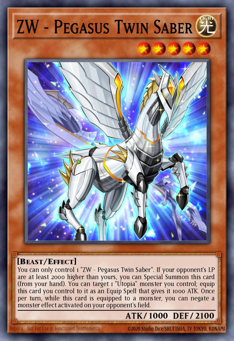 ZW - Pégaso Sabre Gêmeo — Lightning Overdrive Premiere! promotional card EN001