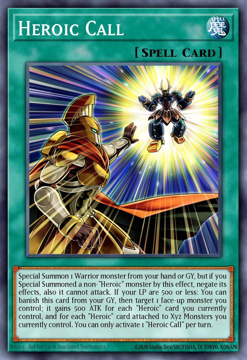 Heroic Call — Battles of Legend: Crystal Revenge EN026