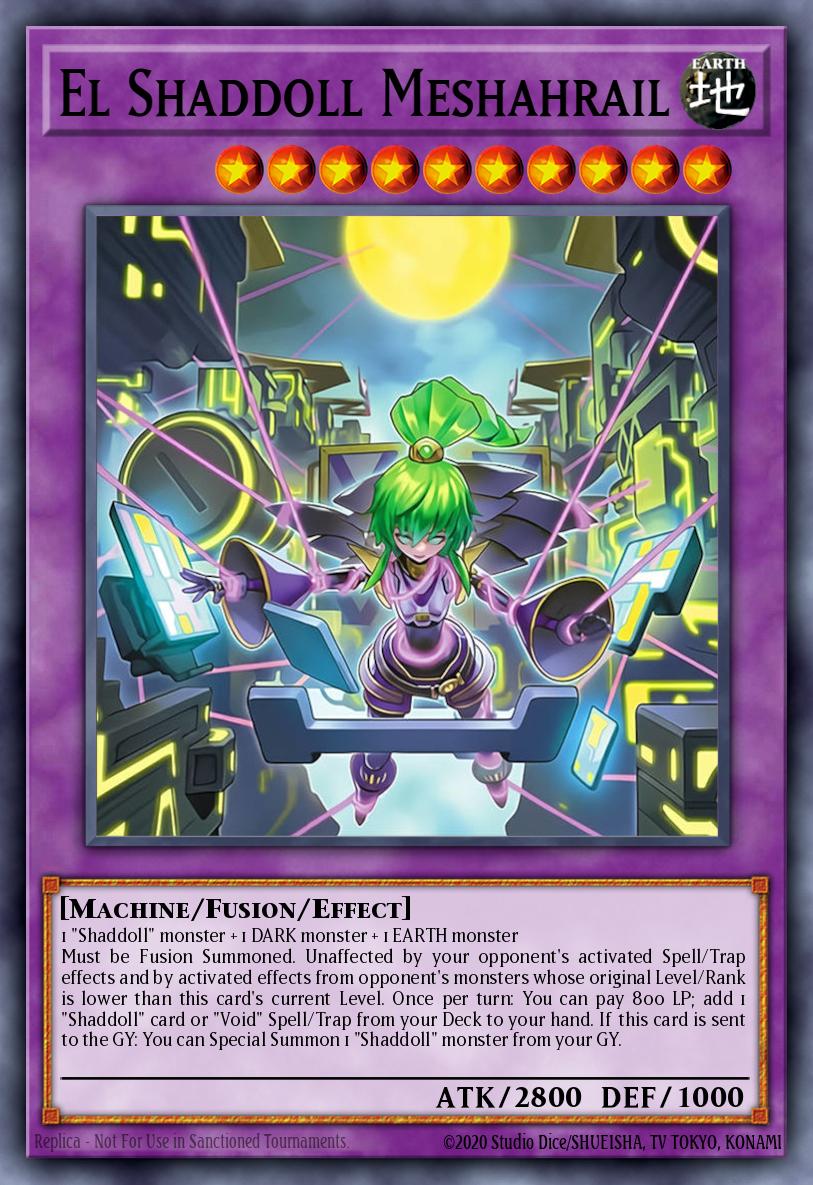 El Shaddoll Meshahrail — Battles of Legend: Glorious Gallery EN022