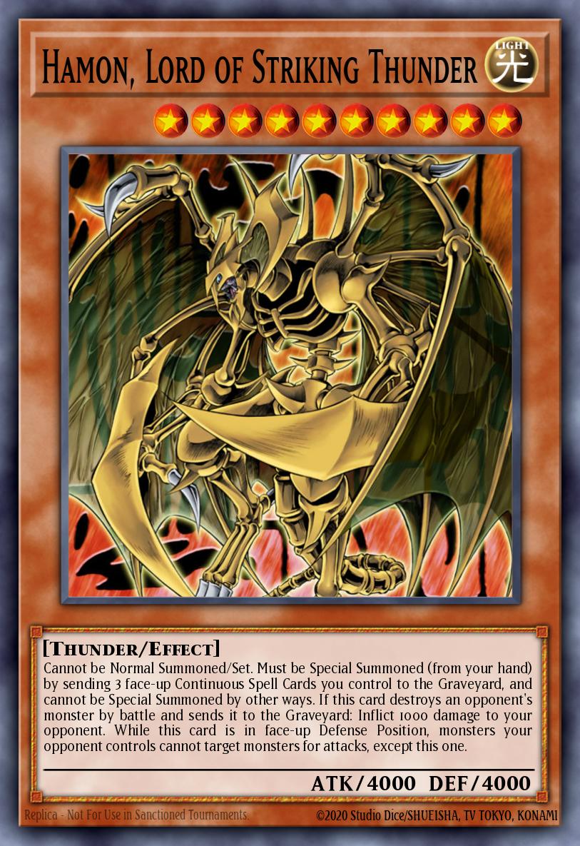 Hamon, o Senhor do Trovão Impactante — Structure Deck: Sacred Beasts EN043