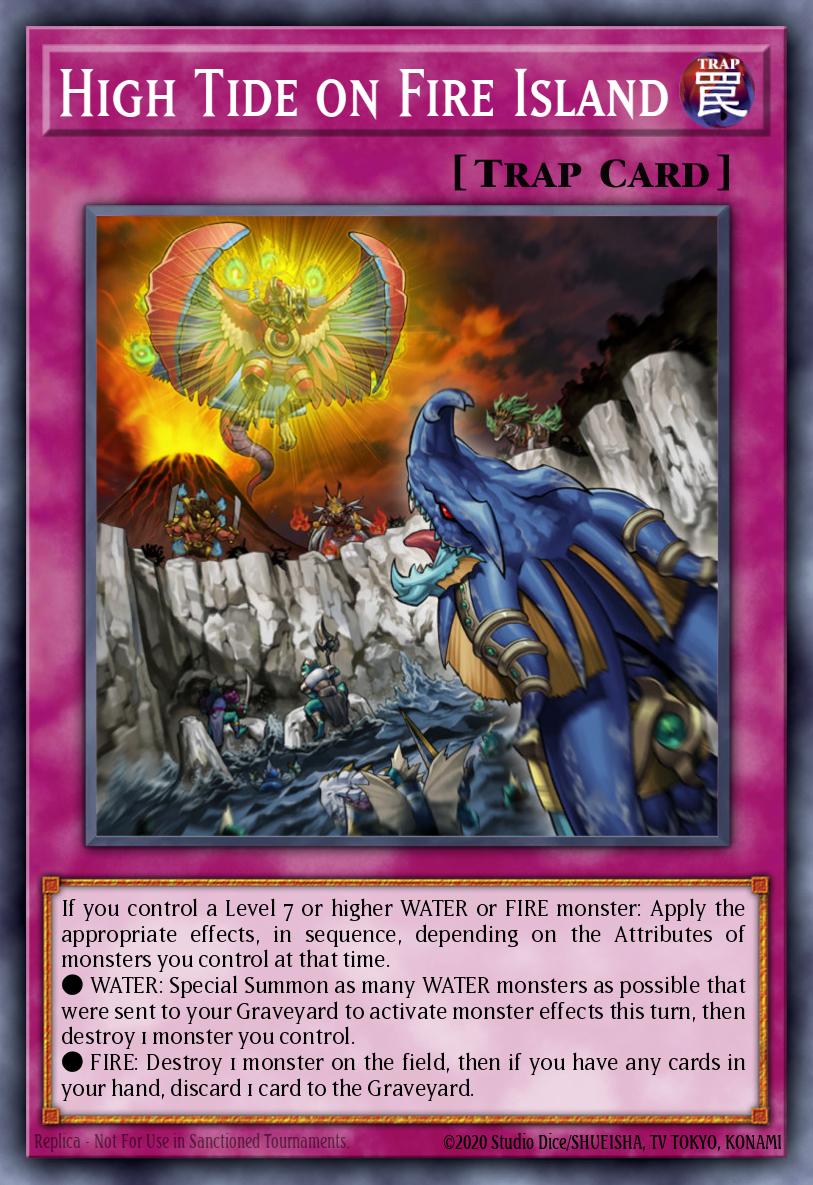 Maré Alta na Ilha de Fogo — Lord of the Tachyon Galaxy Sneak Peek Participation Card EN078