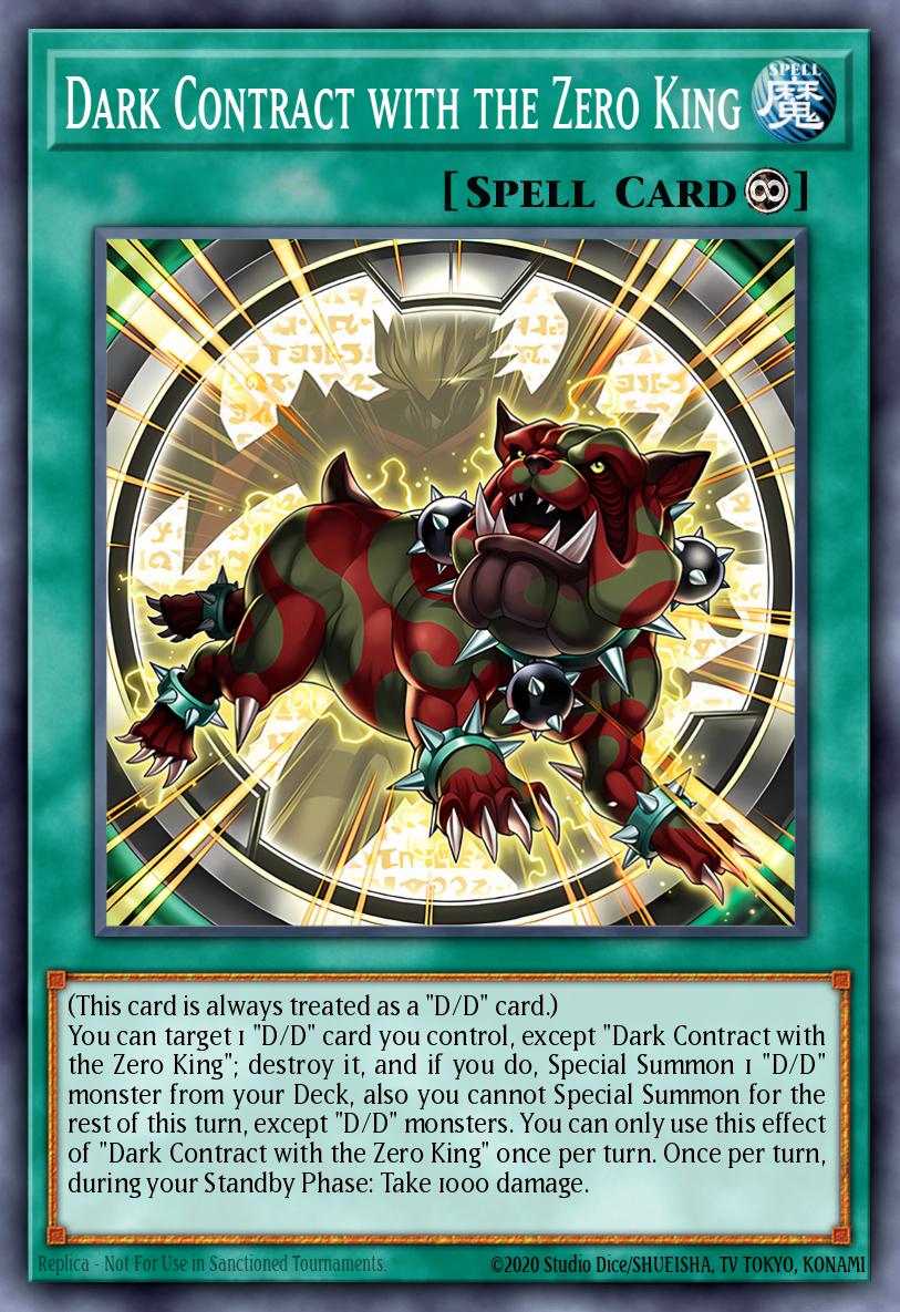 Dark Contract with the Zero King — Doom of Dimensions EN054