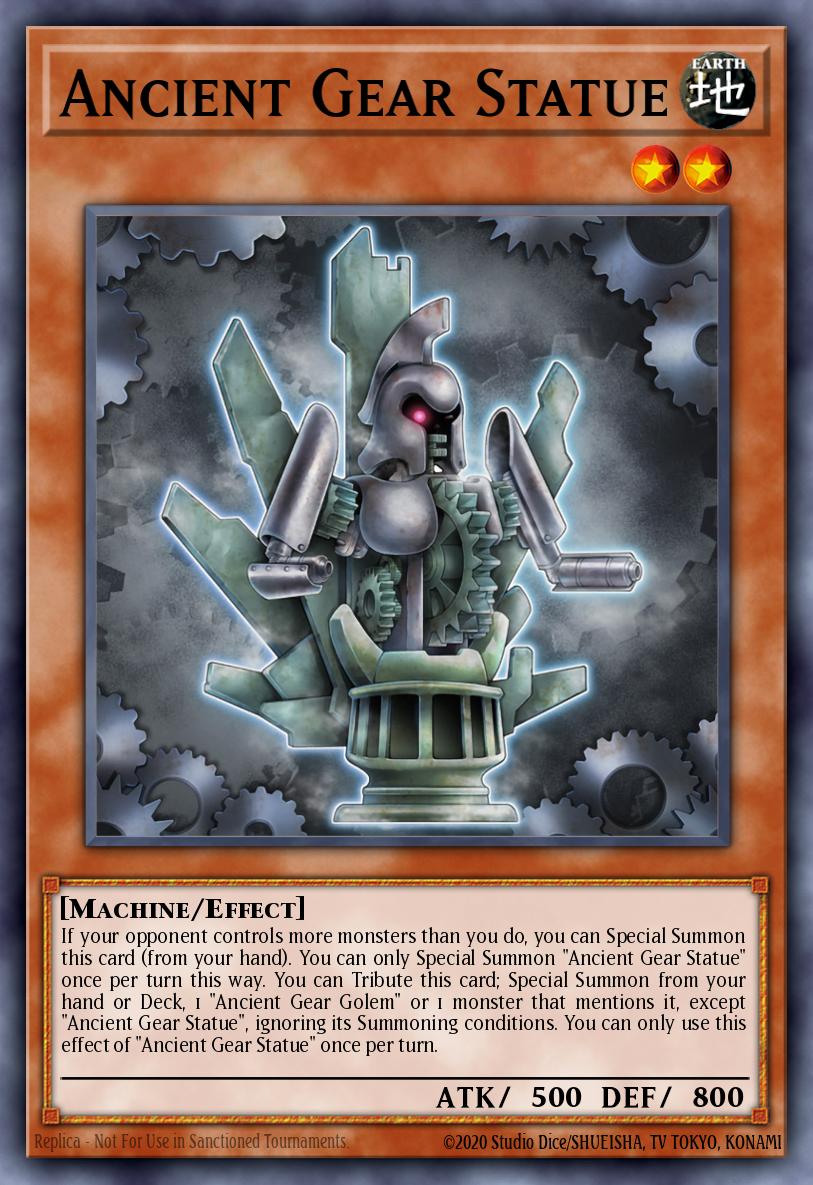 Ancient Gear Statue — Maze of the Master EN045