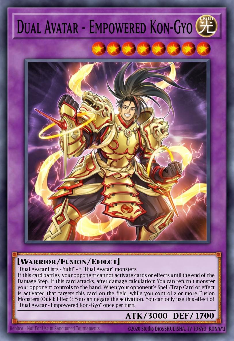 Dois Avatares - Kon-Gyo Edificado — Phantom Rage Premiere! promotional card EN034