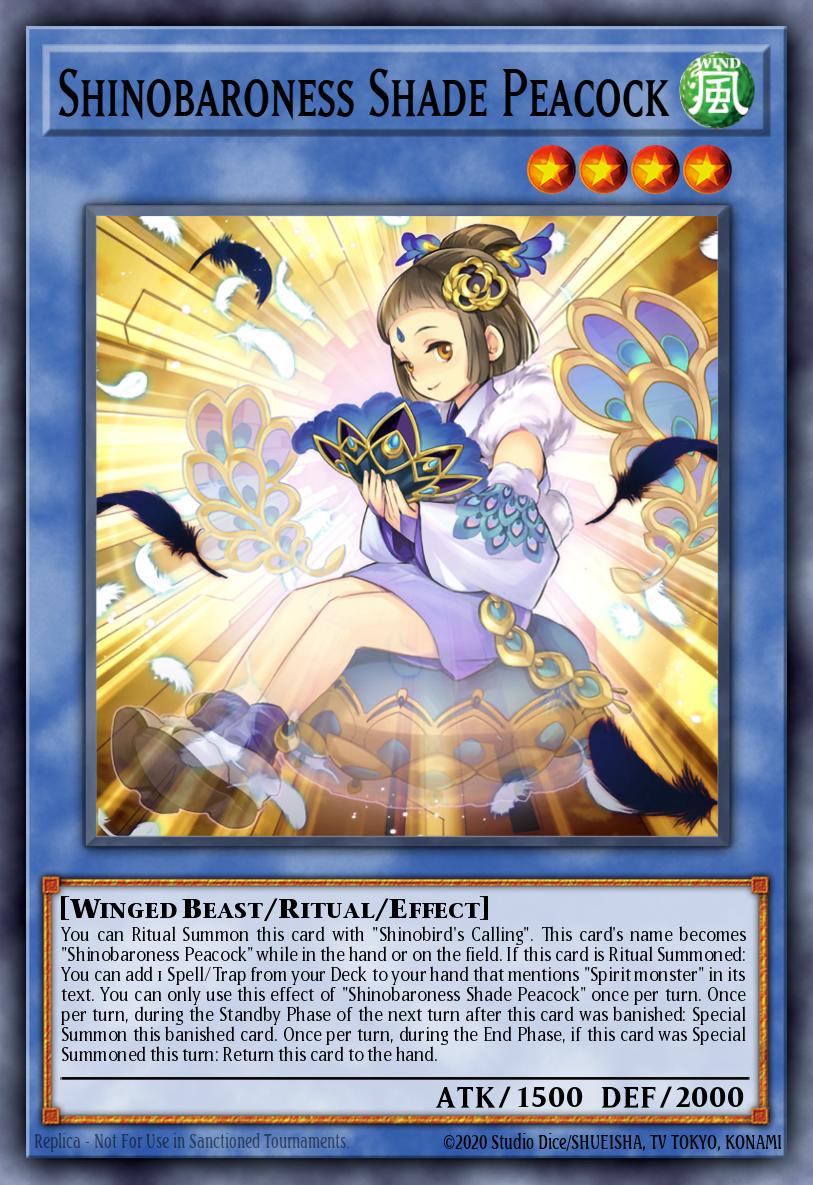 Shinobaroness Shade Peacock — Age of Overlord EN028