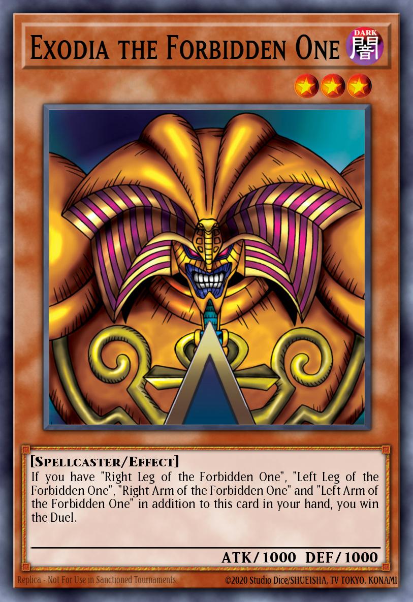 Exodia, "O Proibido" — Retro Pack EN021