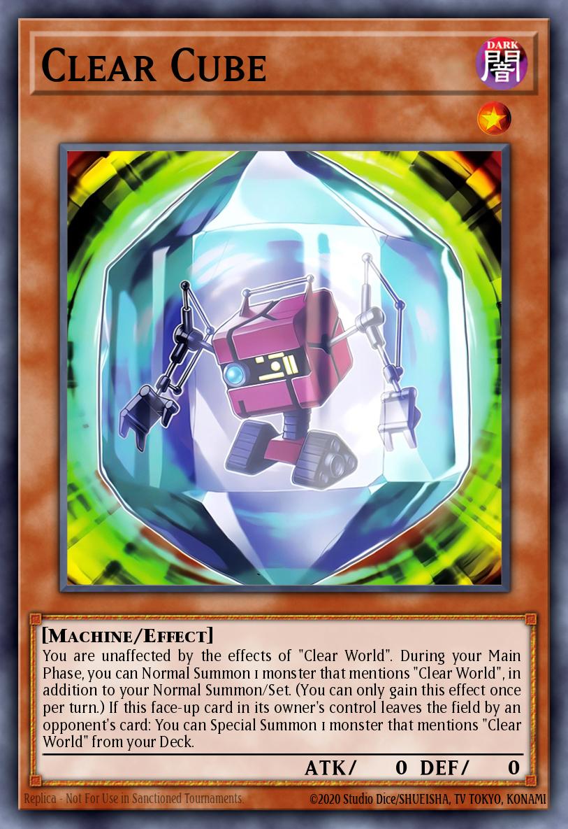 Clear Cube — Maze of the Master EN039