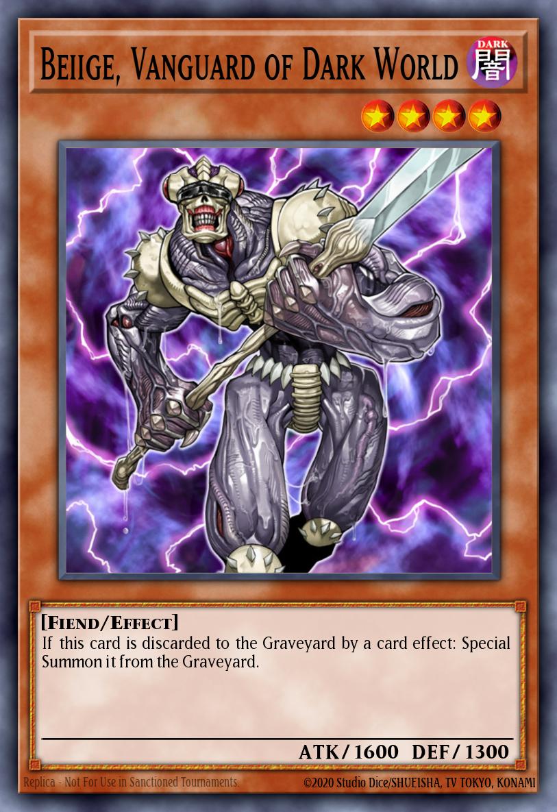 Beiige, Vanguarda do Mundo Negro — Structure Deck: Dark World EN010
