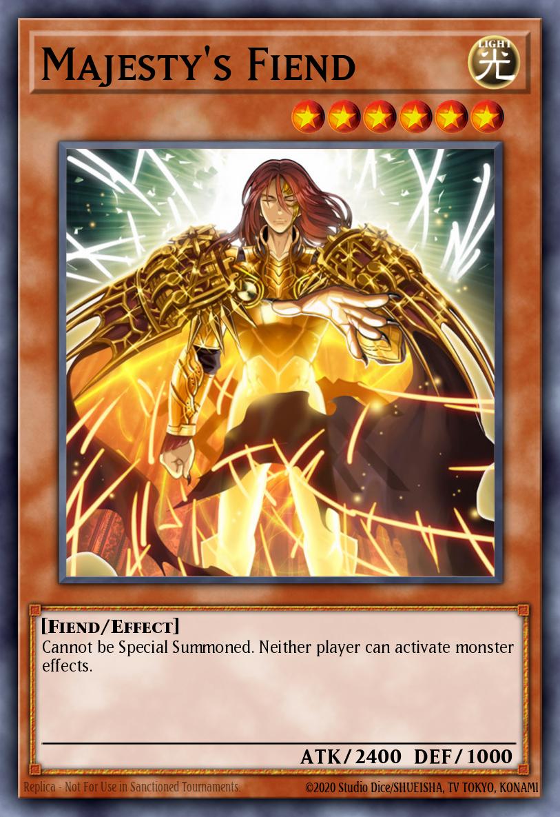 Demônio da Sua Majestade — Duel Devastator EN035